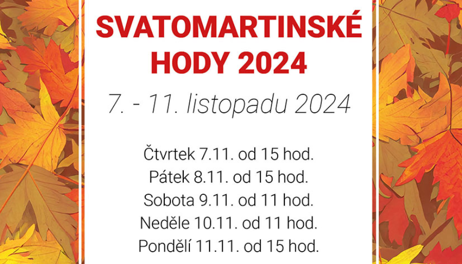 SVATOMARTINSKÉ HODY 2024